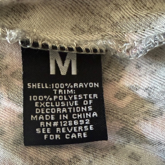 Steve Madden Zip Front Jacket Size Medium - Picture 10 of 10